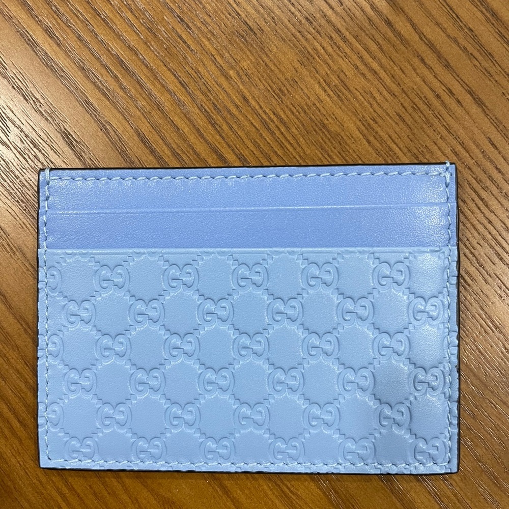 Gucci Guccissima cardholder